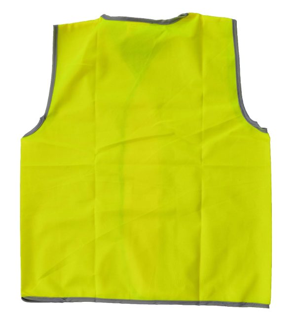 KIDS HI VIZ SAFETY VEST YELLOW