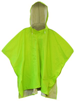 KIDS PONCHO HI VIZ YELLOW