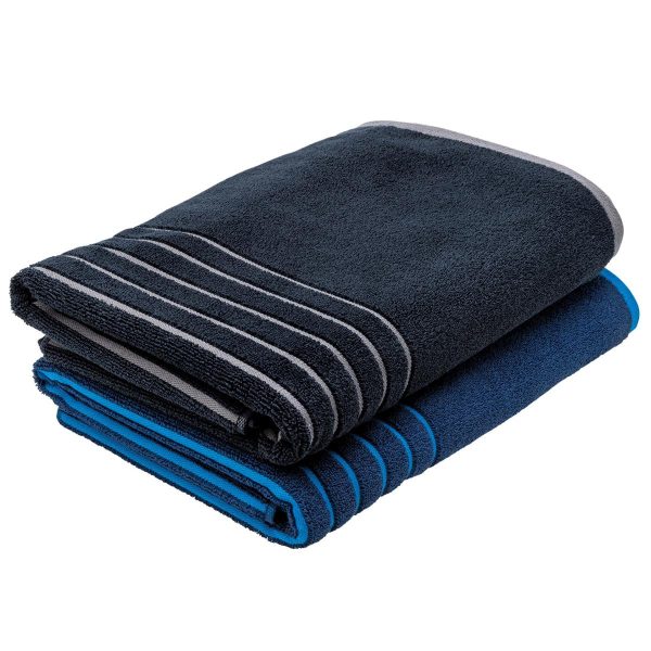 REVERSIBLE TWO-TONE TOWEL