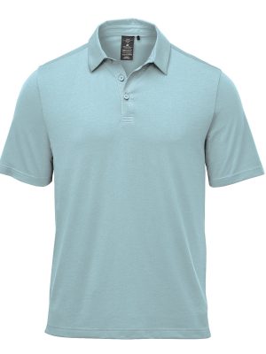 MENS SETTEBELLO S/S POLO BLACK-2XL