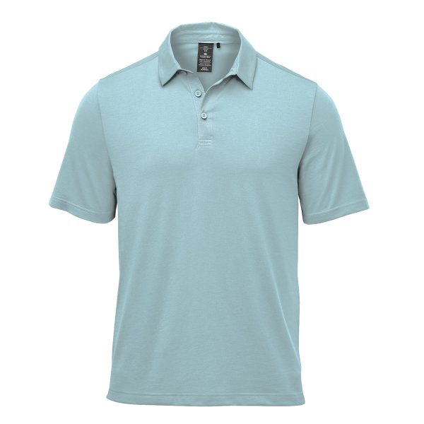 MENS SETTEBELLO S/S POLO BLACK-2XL