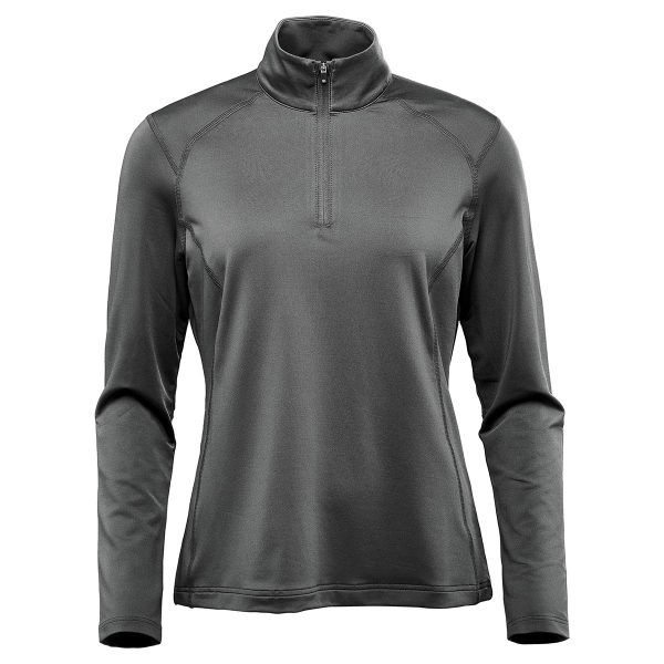 WOMENS AUGUSTA 1/4 ZIP LONG SLEEVE