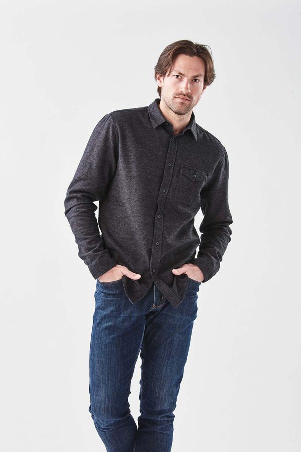 MENS DOCKYARD LONG SLEEVE TWILL SHIRT