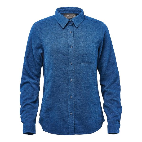 WOMENS DOCKYARD LONG SLEEVE TWILL SHIRT