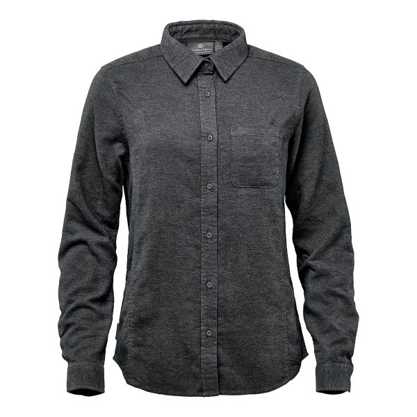 WOMENS DOCKYARD LONG SLEEVE TWILL SHIRT