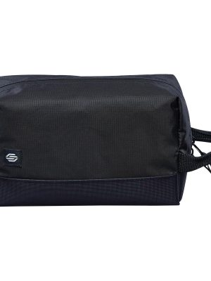 SEQUOIA TOILETRY BAG-BLACK/GUNMETAL