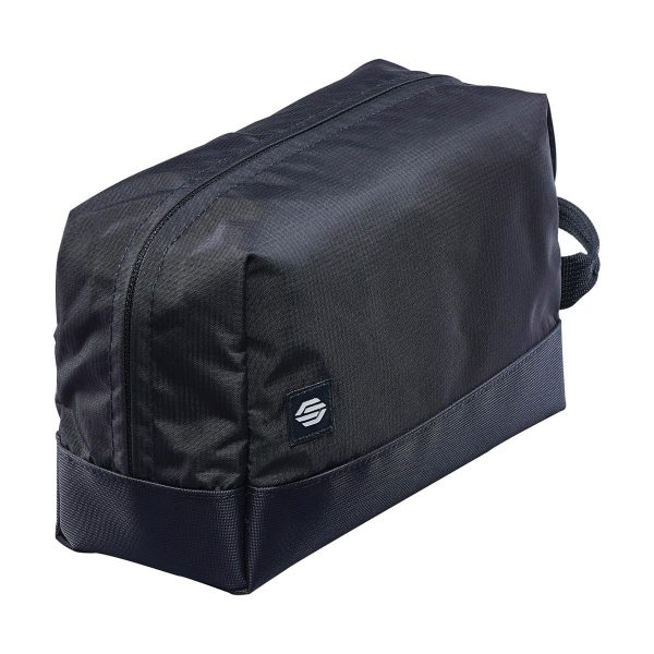 SEQUOIA TOILETRY BAG-BLACK/GUNMETAL