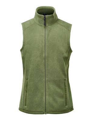 WOMENS MONTAUK FLEECE VEST BLACK-2XL