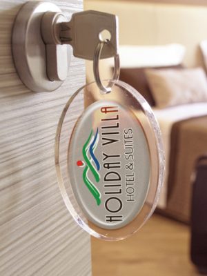 Resin Coated Labels 74 x 43mm Oval
