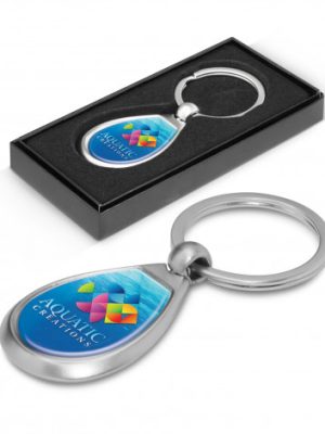 Drop Metal Key Ring