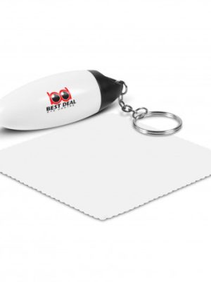 Microfibre Cloth Key Ring
