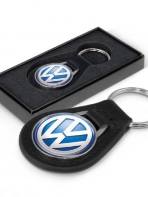 Baron Leather Key Ring - Round