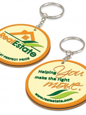 PVC Key Ring Small - Both Sides Moulded