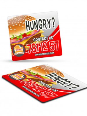 Fridge Magnet 90 x 80mm - Rectangle