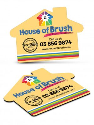 Fridge Magnet 70 x 50mm - House Shape 