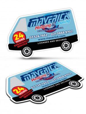 Fridge Magnet 90 x 55mm - Van Shape
