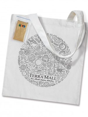 Sonnet Colouring Tote Bag