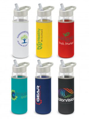Elixir Glass Bottle - Neoprene Sleeve