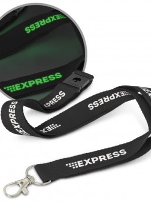 Glow in the Dark Logo Lanyard