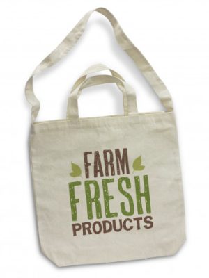 Cotton Shoulder Tote Bag