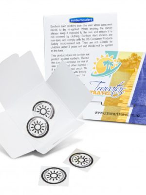 Sunburn Alert Stickers