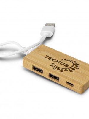 Bamboo USB Hub