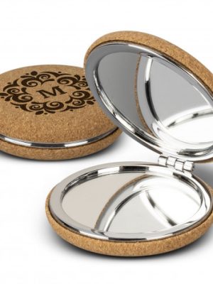 Cork Compact Mirror