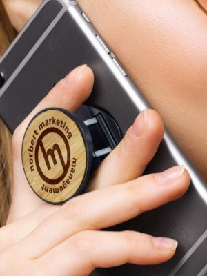 Bamboo Phone Holder