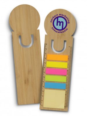 Bamboo Ruler Bookmark - Round