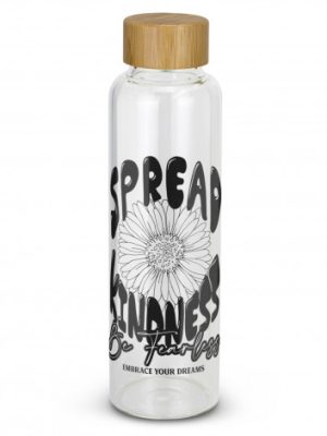 Eden Glass Bottle Bamboo Lid