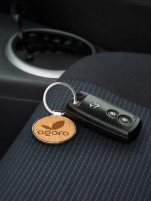 Santo Key Ring - Round
