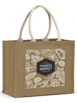 Torino Starch Jute Tote Bag
