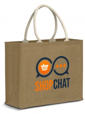 Modena Starch Jute Tote Bag