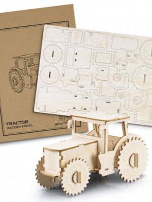 BRANDCRAFT Tractor Wooden Model