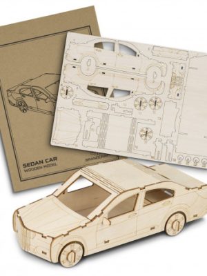 BRANDCRAFT Sedan Car Wooden Model