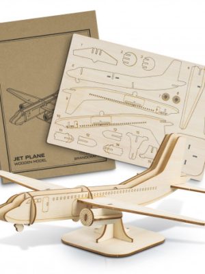 BRANDCRAFT Jet Plane Wooden Model