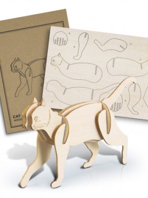 BRANDCRAFT Cat Wooden Model