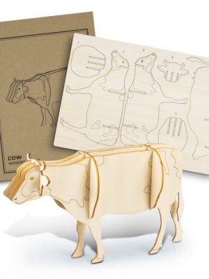 BRANDCRAFT Cow Wooden Model