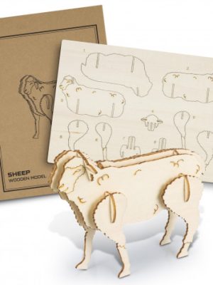 BRANDCRAFT Sheep Wooden Model