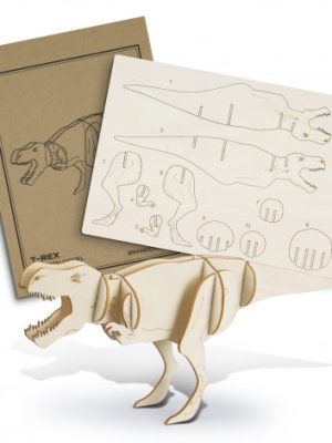 BRANDCRAFT Tyrannosaurus Rex Wooden Model