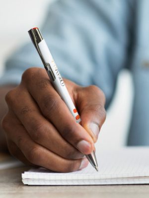 Panama Grip Pen - White Barrel