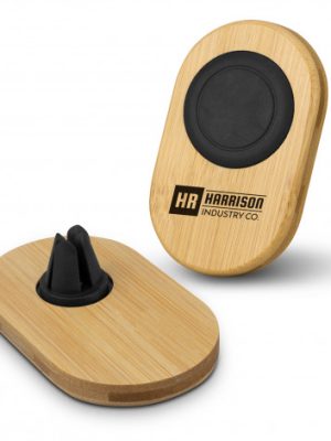 Bamboo Car Phone Holder