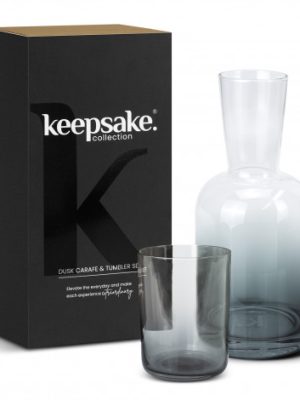 Keepsake Dusk Carafe and Tumbler Set