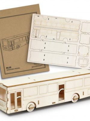 BRANDCRAFT Bus Wooden Model