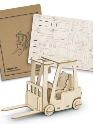 BRANDCRAFT Forklift Wooden Model