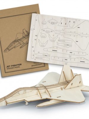 BRANDCRAFT Jet Fighter Wooden Model