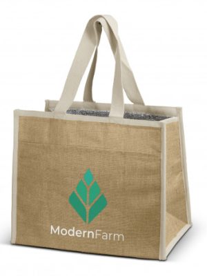 Lumi Jute Cooler Bag