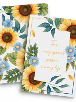 A4 Message Card