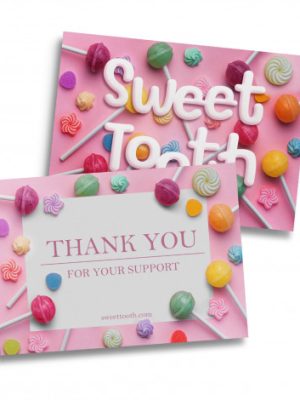 A5 Message Card