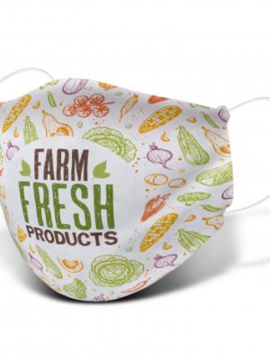 Reusable Face Mask Full Colour - Large